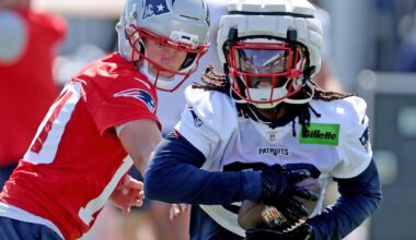 Five key Patriots players appear limited in last practice ahead of Jets game