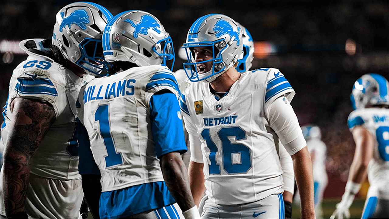 Detroit Lions vs. Washington Commanders, Sunday, November 9