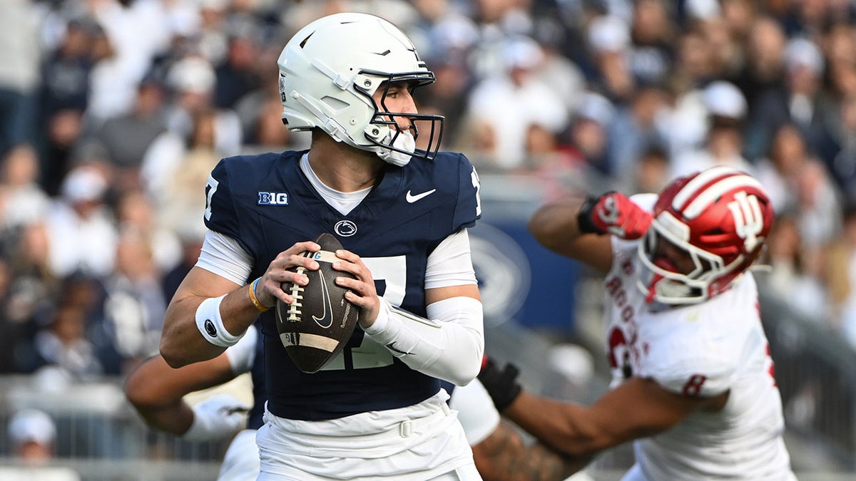 Ethan Grunkemeyer drops back to pass