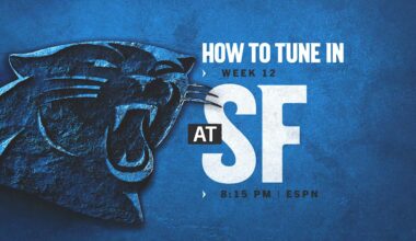 Carolina at San Francisco 49ers in Week 12