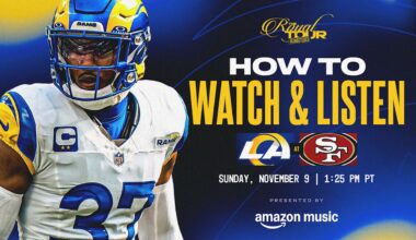 How to watch, listen to and live stream Week 10