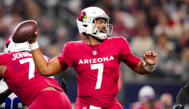 Jacoby Brissett snaps Cardinals losing streak with 3 TD night vs. Cowboys; Kyler Murray still starter upon return