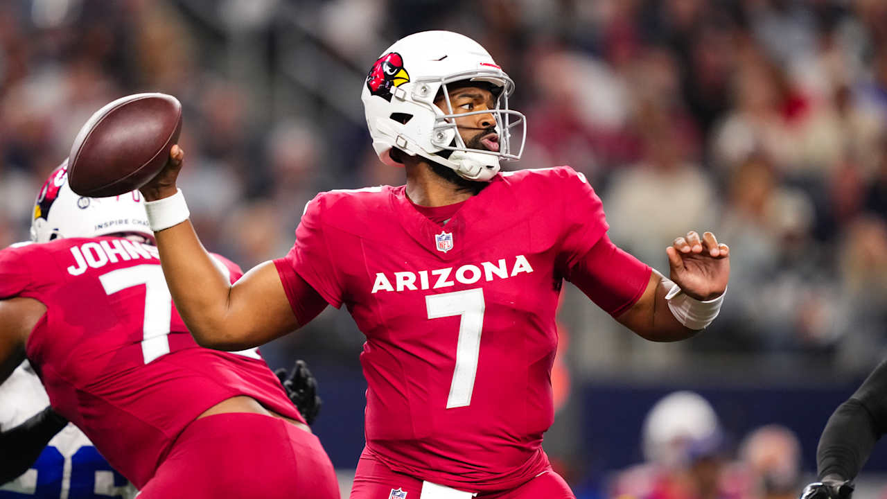 Jacoby Brissett snaps Cardinals losing streak with 3 TD night vs. Cowboys; Kyler Murray still starter upon return