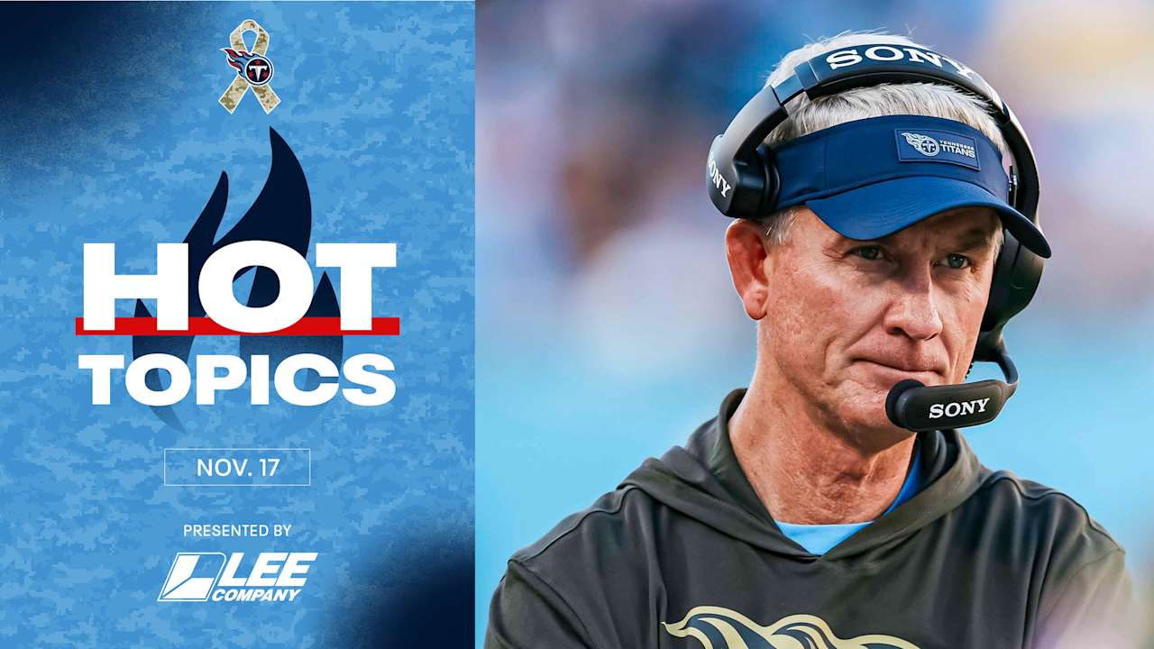 Hot Topics From Titans Interim HC Mike McCoy's Monday Presser 