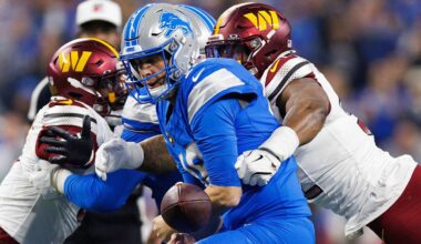 Lions have 'added motivation' for Week 10 game vs. Commanders after playoff loss