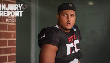 Leonard Floyd, Matthew Bergeron out