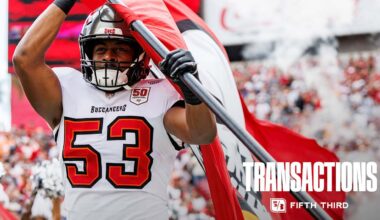 Buccaneers Elevate Nick Jackson & Mohamed Kamara for Second Game in a Row