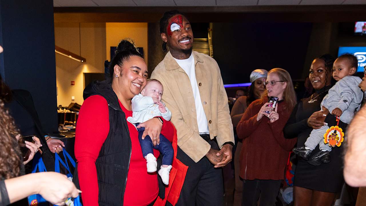 Stefon Diggs brings Diggs Deeper Foundation’s mission to New England for My Cause My Cleats