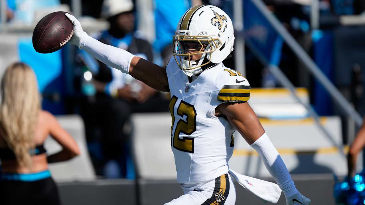Chris Olave has triumphant return to Carolina in New Orleans Saints victory