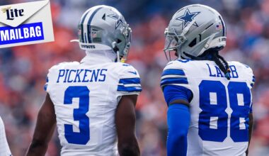 Thoughts on Lamb, Pickens benching?