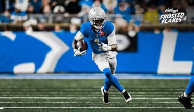 Detroit Lions lean on WR Jameson Williams after WR Amon-Ra St. Brown leaves game early