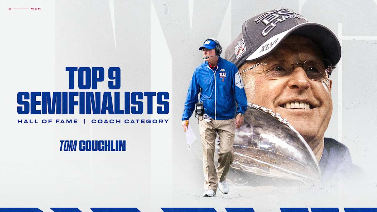Tom Coughlin among 9 coach semifinalists for Pro Football Hall of Fame Class of 2026