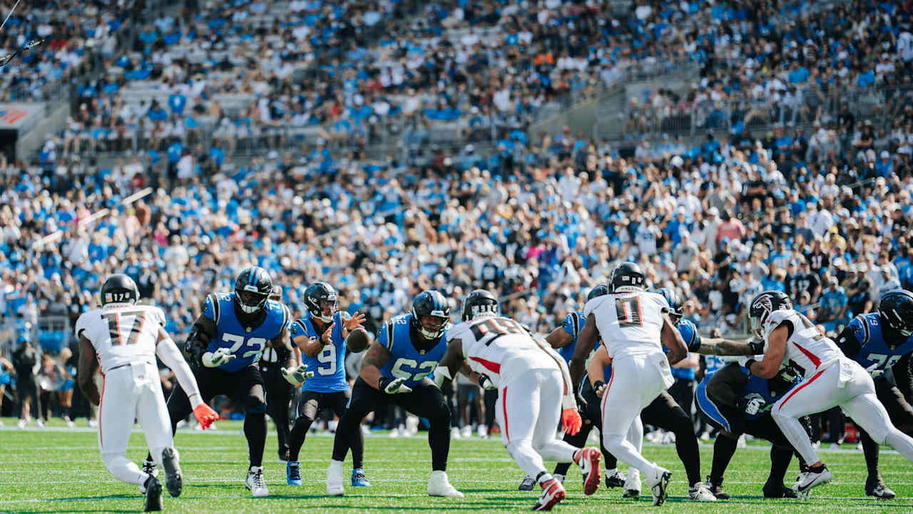 Panthers preparing for a Falcons pass-rush that "jumps off the tape"