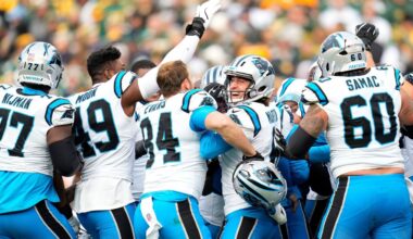 Panthers poke fun at Packers, topping NFL Week 9 trolls