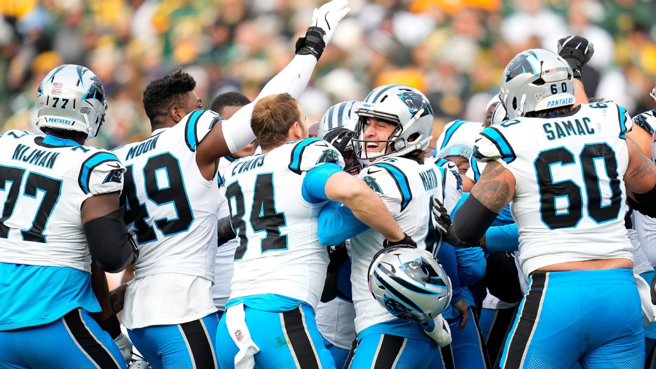 Panthers poke fun at Packers, topping NFL Week 9 trolls