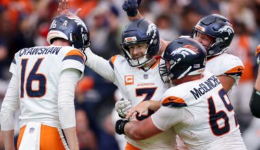 Denver Broncos rally again, secure six-game win streak
