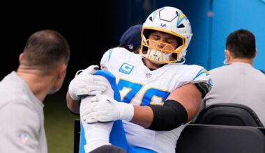 Chargers LT Joe Alt to undergo season-ending ankle surgery