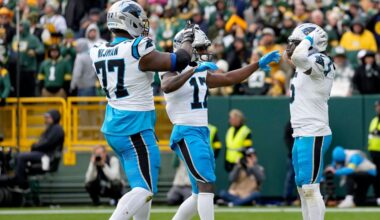 Panthers' Dowdle fined for '2-pump' celebration vs. Packers