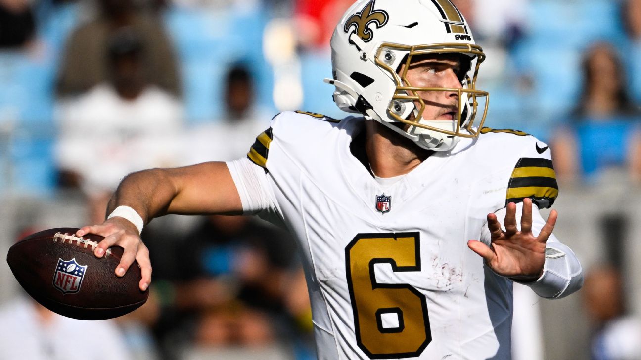 Tyler Shough authors first win as Saints outlast Panthers