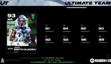 Smith-Njigba, Jones are Madden NFL 26's October Players of the Month