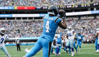 Midseason check-in on Panthers' rookie WR Tetairoa McMillan
