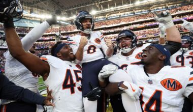 Early Week 12 bets: Bears extend win streak, Saints pull off upset