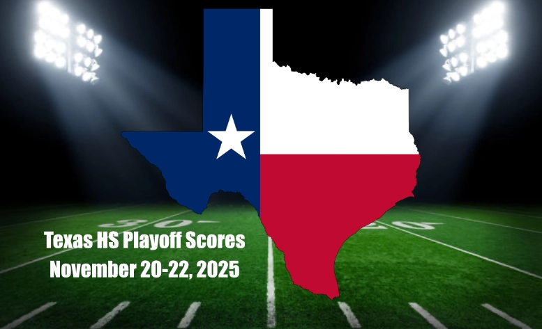 2025 Texas high school football playoff scores for the 2nd Round