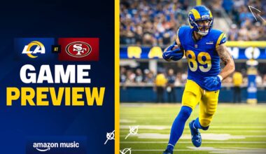 Los Angeles Rams & San Francisco 49ers Tussle in Huge Division Showdown in Week 10 at Levi's Stadium