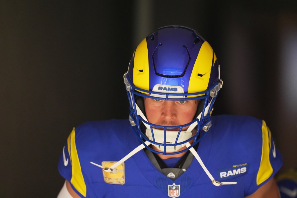 Los Angeles Rams quarterback Matthew Stafford.