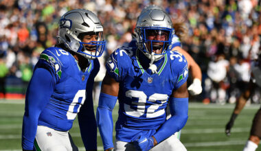 Seattle Seahawks Jerrick Reed II...