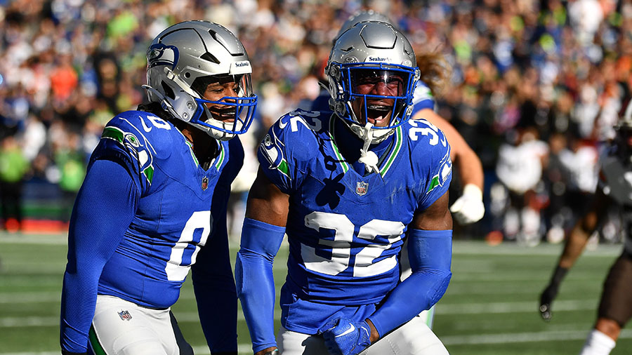 Seattle Seahawks Jerrick Reed II...