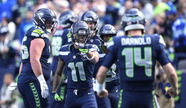 Seattle Seahawks JSN Sam Darnold playoffs postseason...