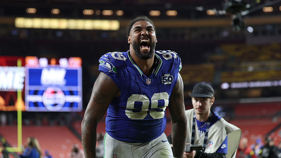 Seattle Seahawks Leonard Williams...