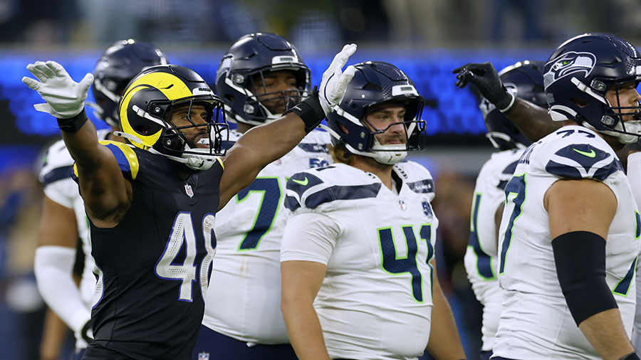 Seattle Seahawks Los Angeles Rams...