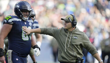 Seattle Seahawks Mike Macdonald Jalen Sundell...