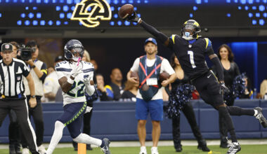 Seattle Seahawks Rashid Shaheed Rams...