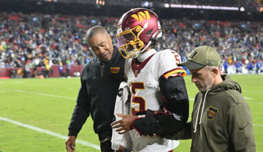 Seattle Seahawks Washington Commanders Jayden Daniels...