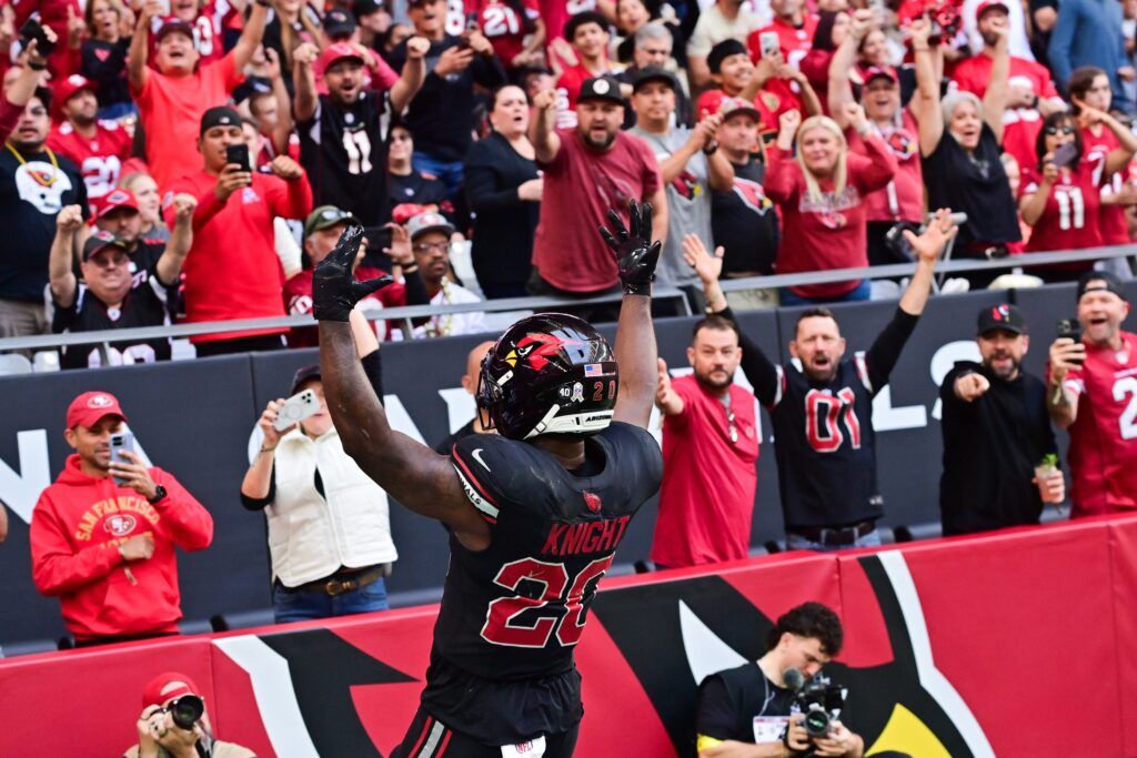 Should You Start Arizona Cardinals RBs Bam Knight or Michael Carter in Fantasy Football Week 12?