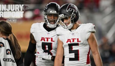 Atlanta offense enters Patriots game stronger, healthier; key defenders questionable 