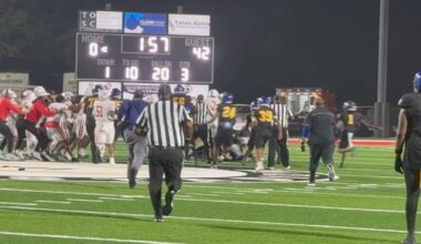 Four Gainesville football players cleared for playoff game after on-field brawl, 35 others suspended