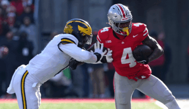 College football predictions for Ohio State-Michigan, Alabama-Auburn and more