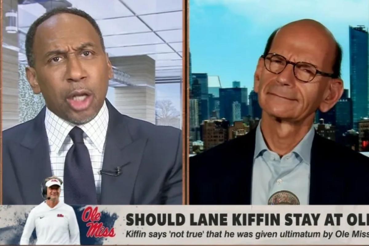 Paul Finebaum calls out Stephen A. Smith for making Lane Kiffin debate 'racial'