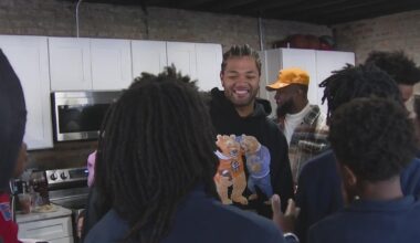 Odunze shares life lessons at Urban Male Network career day