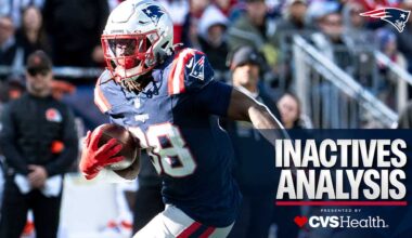 Patriots Running Back and Safety Depth in Focus Ahead of Sunday’s Game vs. the Falcons 