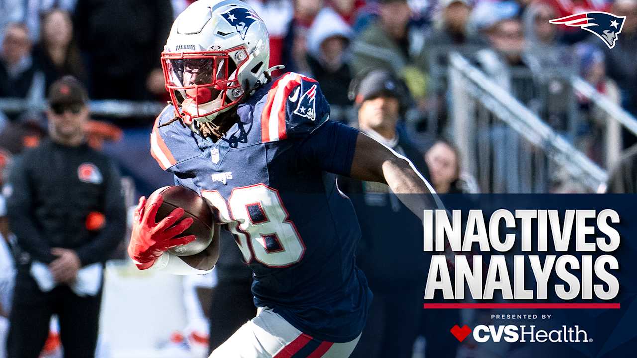 Patriots Running Back and Safety Depth in Focus Ahead of Sunday’s Game vs. the Falcons 