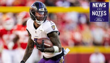 Rashod Bateman Has a Chance to Play vs. Bengals