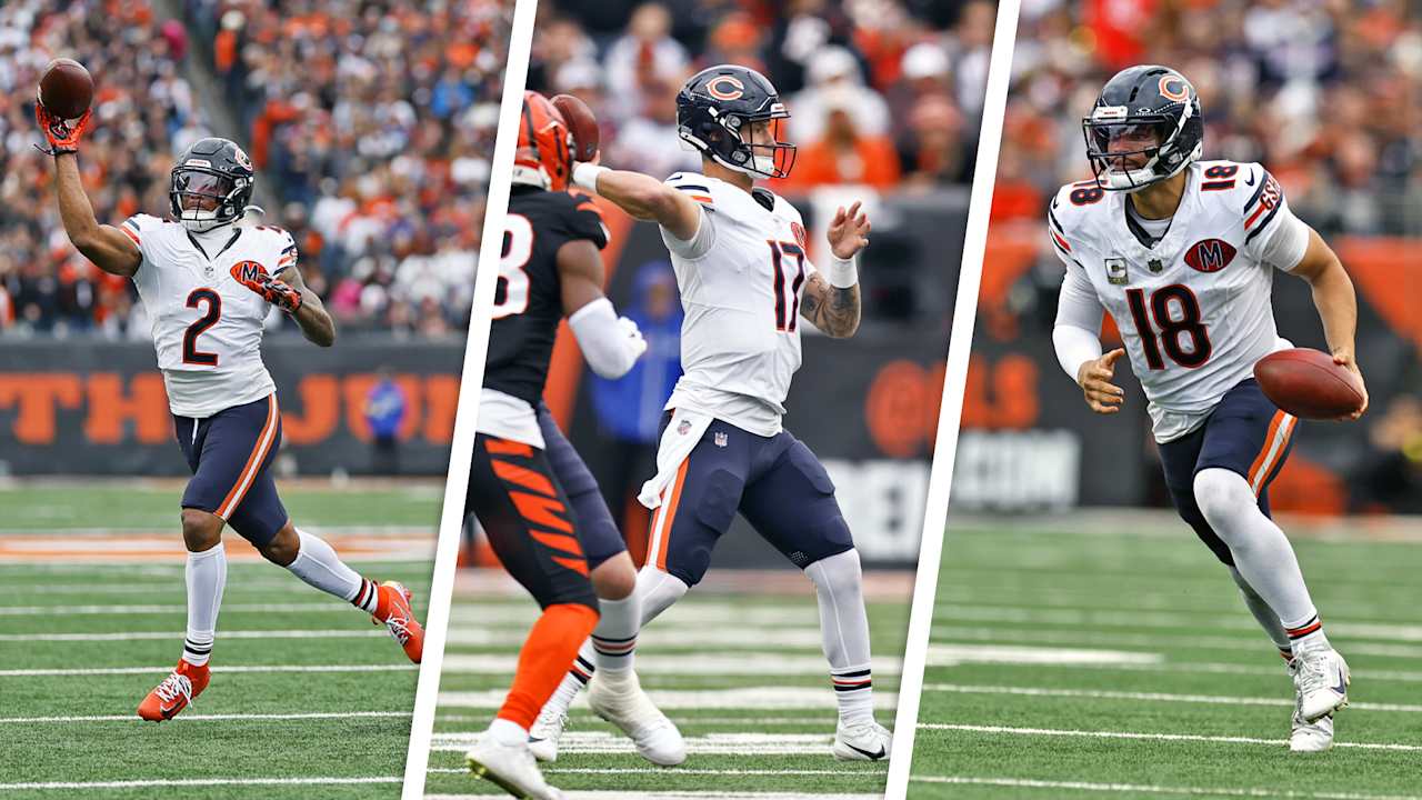 Bears dip into bag of tricks in exhilarating win over Bengals
