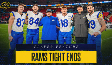 Rams tight ends epitomize selflessness of 2025 roster