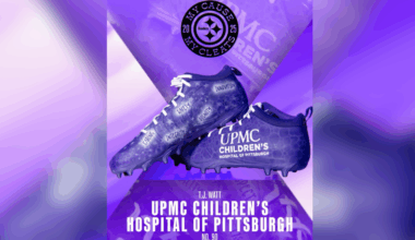 Steelers to wear custom cleats for 10th annual "My Cause, My Cleats" game against Buffalo