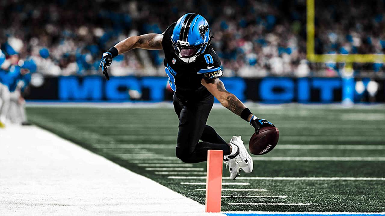 RB Jahmyr Gibbs 'electric' in Detroit Lions' win over New York Giants